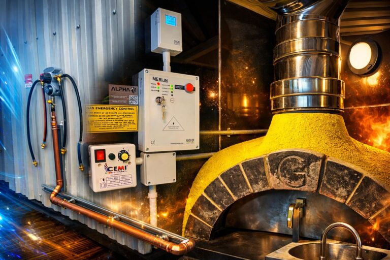 Specialist Kitchen Safety Installation: Commercial LPG & Interlock System – Newquay, Cornwall
